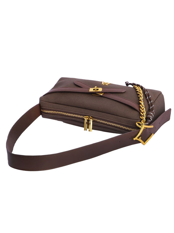 DON ALGODON BOLSO MANO MARRON