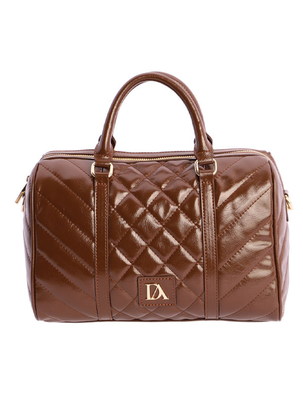 DON ALGODON BOLSO MANO C/B MARRON