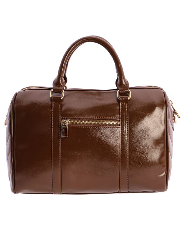 DON ALGODON BOLSO MANO C/B MARRON