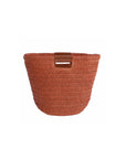 DON ALGODON BOLSO DE RAFIA NARANJA