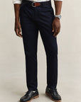 GANT SLIM SPORTS CHINOS EVENING BLUE