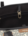 TOUS CAPAZO S. K MINI BEIGE-NEGRO