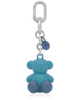 TOUS LLAVERO METAL BOLD BEAR AZUL CIELO PLAT