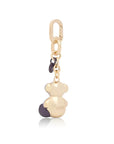 TOUS LLAVERO METAL BOLD BEAR MALVA-DORADO