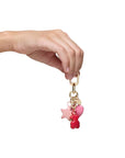 TOUS LLAVERO PUFFED MOTIFS ROJO-DORADO