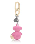 TOUS LLAVERO T METAL BOLD BEAR LILA ROSA