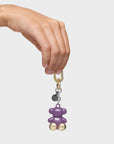 TOUS LLAVERO T METAL BOLD BEAR LILA ROSA