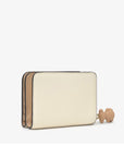 TOUS BILLETERA M DOBLE AUDREE SAFF BEIGE ARE