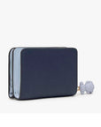 TOUS BILLETERA M DOBLE AUDREE SAFF AZUL MARI