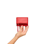 TOUS BILLETERA S. AUDREE SOFT ROJO