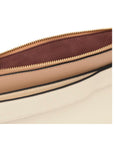 TOUS CLUTCH AUDREE SAFFIANO BEIGE-ARENA