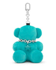 TOUS LLAVERO BOLD BEAR VELVET TURQUESA