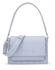 TOUS BANDOLERA M. AUDREE STUDS AZUL GRISACEO