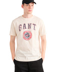 GANT G BADGE T SHIRT CREAM
