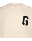 GANT G BADGE T-SHIRT TARTAN GREEN