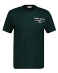GANT GRAPHIC SS T-SHIRT TARTAN GREEN