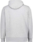 GANT PRINTED GRAPHIC HOODIE GREY MELANGE