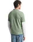GANT REG SHIELD SS PIQUE POLO KALAMATA GREEN