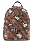 GUESS ELIETTE LOGO SMALL BACKPACK GINGER LOGO