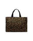 LIU JO L TOTE BROWN ANIMALIER