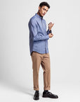 GANT REGULAR CLASSIC OXFORD SHIRT AZUL PERSIAN