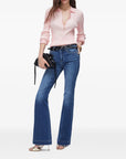 LIU JO PANTS MAGIC BOOT CUT H W DENIM BLUE OCEAN WASH