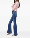 LIU JO PANTS MAGIC BOOT CUT H W DENIM BLUE OCEAN WASH