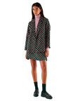 COMPANIA FANTASTICA BLAZER ESTAMPADO GEOMETRICA