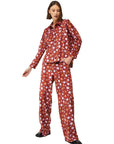 COMPANIA FANTASTICA CAMISA DE PANA ESTAMPADO FLORA