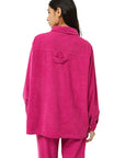 COMPANIA FANTASTICA CHAQUETA CAMISERA FUCSIA