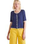COMPAÑIA FANTASTICA CARDIGAN DE PUNTO MANGA CORTA