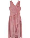 COMPAÑIA FANTASTICA VESTIDO LARGO VOLANTES