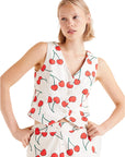 COMPAÑIA FANTASTICA CHALECO SASTRE ESTAMPADO CRZ