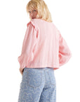 COMPAÑIA FANTASTICA TOP ESCOTE CUADRADO ROSA