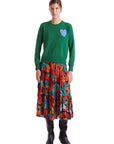 COMPAÑIA FANTASTICA JERSEY PUNTO VERDE CORAZON