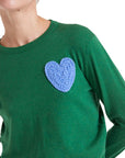 COMPAÑIA FANTASTICA JERSEY PUNTO VERDE CORAZON