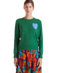 COMPAÑIA FANTASTICA JERSEY PUNTO VERDE CORAZON