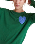 COMPAÑIA FANTASTICA JERSEY PUNTO VERDE CORAZON