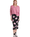 COMPAÑIA FANTASTICA JERSEY CUELLO PICO ROSA