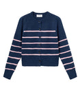 COMPAÑIA FANTASTICA CARDIGAN RAYA NAVY BLUE