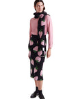 COMPAÑIA FANTASTICA FALDA JACQUARD MORANGO
