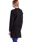 COMPAÑIA FANTASTICA CARDIGAN JAC NEGRO MINI PUNTOS