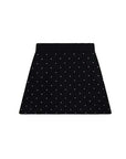 COMPAÑIA FANTASTICA FALDA CORTA PUNTO JACQ NEGRO