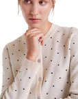 COMPAÑIA FANTASTICA CARDIGAN BLANCO JAC EST TOPO