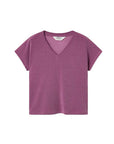 COMPAÑIA FANTASTICA CAMISETA PICO LILA