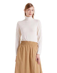 COMPAÑIA FANTASTICA CAMISETA CUELLO ALTO BLANCO