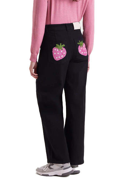COMPAÑIA FANTASTICA PANTALON VAQUERO BORD CORAZON