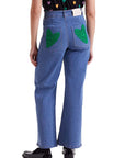 COMPAÑIA FANTASTICA PANTALON VAQUERO BORD CORAZON