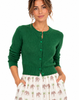 COMPAÑIA FANTASTICA CARDIGAN DE PUNTO VERDE