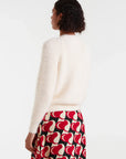 COMPAÑIA FANTASTICA JERSEY PUNTO CON TEXTURA BLANC